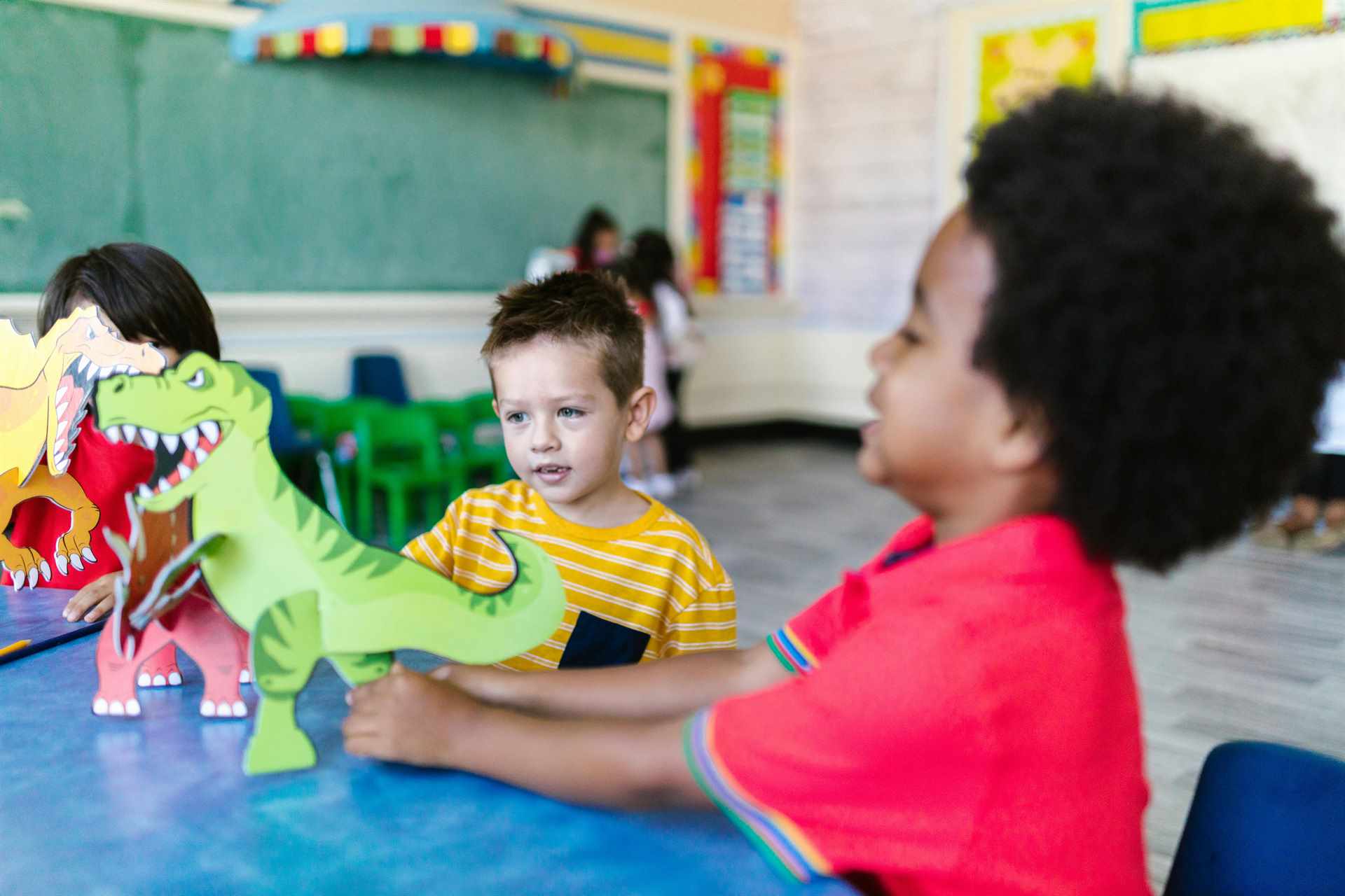 Students in classroom